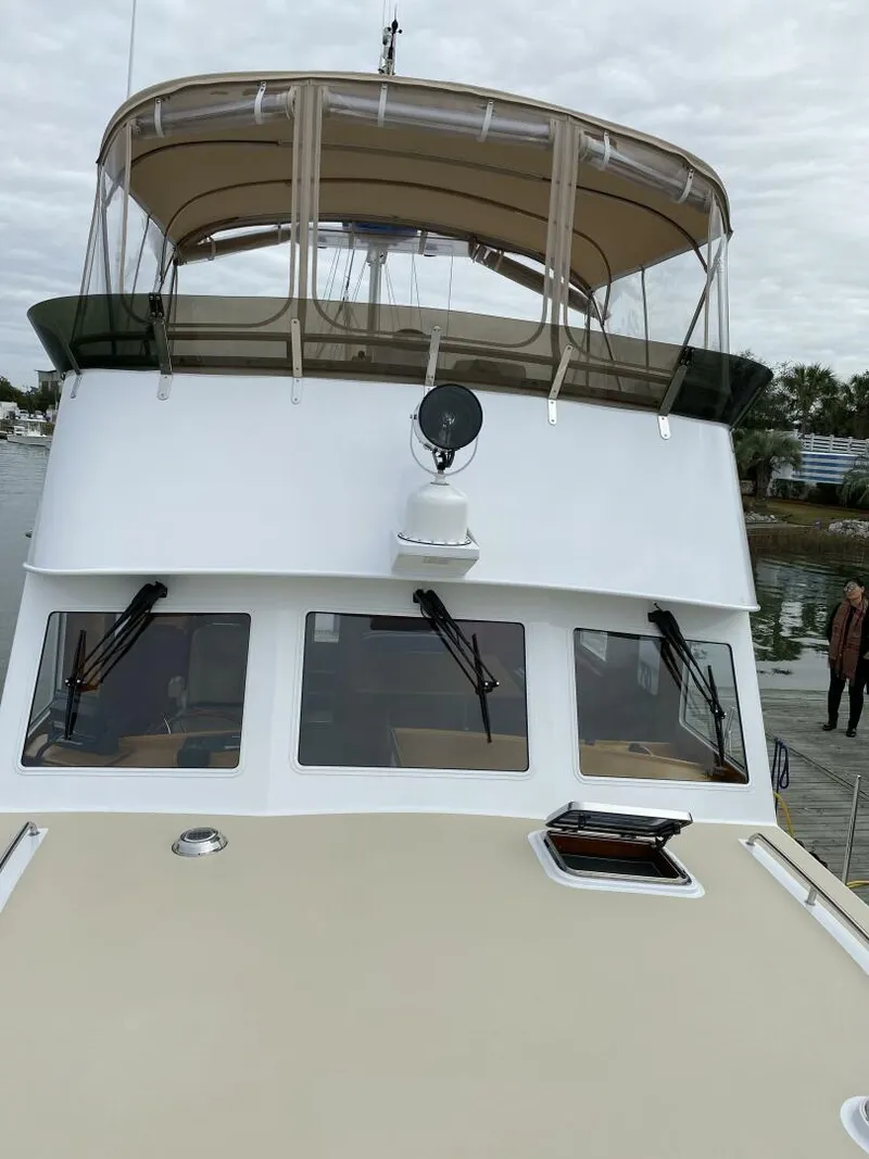 Slide: The Image of Jarvis Newman Lyman Morse Lobster style Cruiser with Aft Cabin 1988 - 5117381