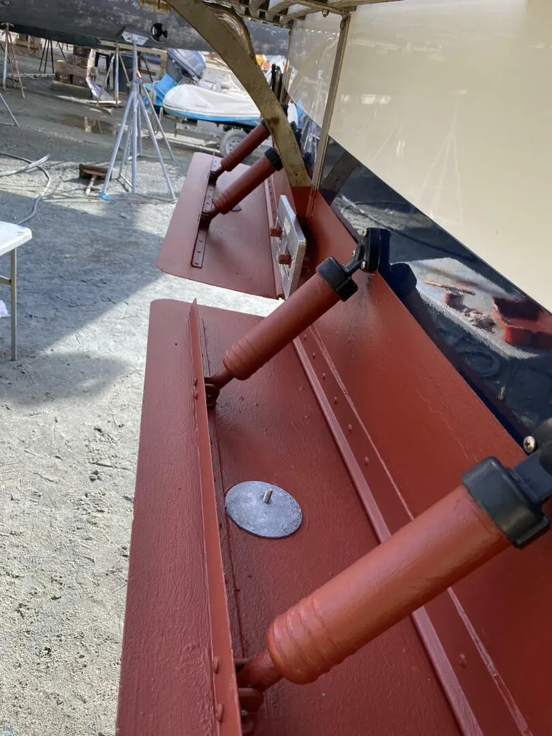 Slide: The Image of Jarvis Newman Lyman Morse Lobster style Cruiser with Aft Cabin 1988 - 5117325