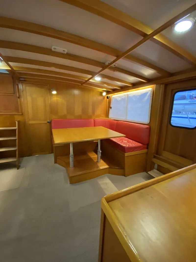Slide: The Image of Jarvis Newman Lyman Morse Lobster style Cruiser with Aft Cabin 1988 - 5117288