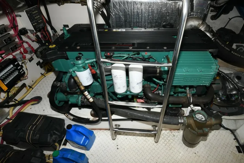 Slide: The Image of 2007 42 Cruisers Express - Got Tubes II - Engine Room - 5120340