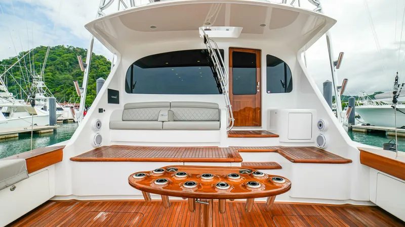 Slide: The Image of 2023 Viking 73 Convertible "Free Spool" - Cockpit - 5122455