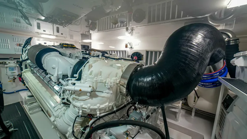 Slide: The Image of 2023 Viking 73 Convertible "Free Spool" - Engine room - 5122976