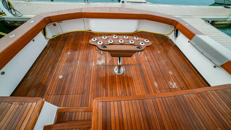Slide: The Image of 2023 Viking 73 Convertible "Free Spool" - Cockpit - 5122523