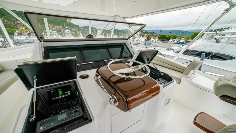 Slide: The Image of 2023 Viking 73 Convertible "Free Spool" - Helm - 5122542