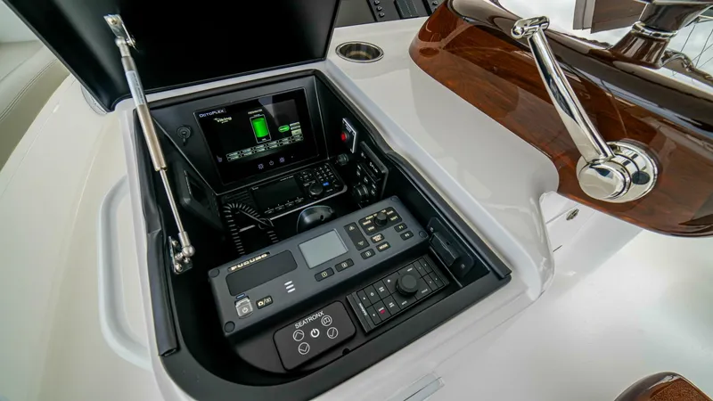 Slide: The Image of 2023 Viking 73 Convertible "Free Spool" - Helm - 5122544