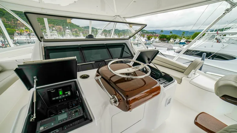 Slide: The Image of 2023 Viking 73 Convertible "Free Spool" - Helm - 6428254