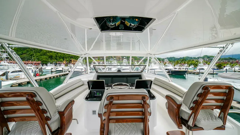 Slide: The Image of 2023 Viking 73 Convertible "Free Spool" - Helm - 5122453
