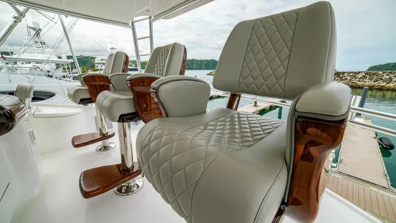 Slide: The Image of 2023 Viking 73 Convertible "Free Spool" - Helm - 5122548