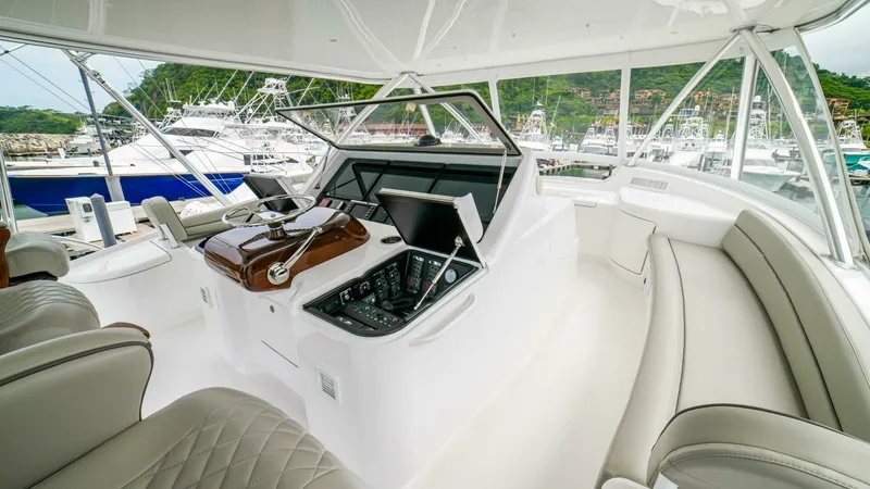 Slide: The Image of 2023 Viking 73 Convertible "Free Spool" - Helm - 6428260