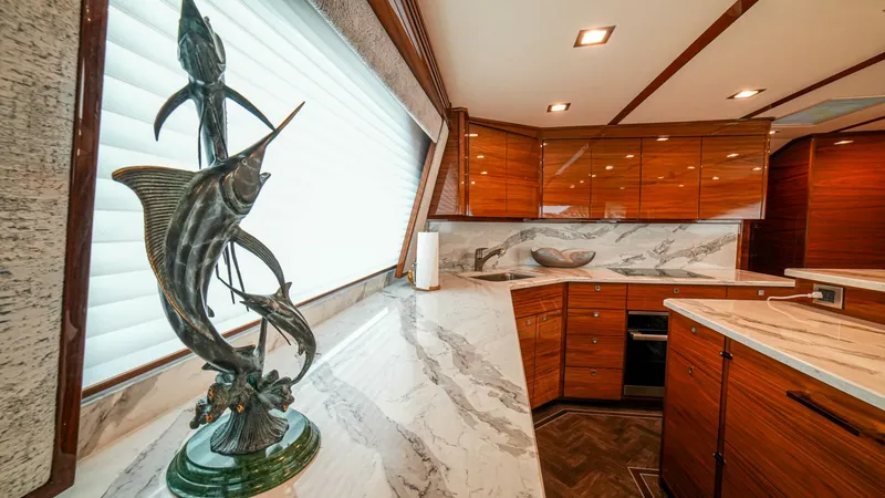 Slide: The Image of 2023 Viking 73 Convertible "Free Spool" - Galley - 5122600
