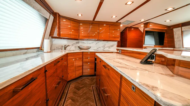 Slide: The Image of 2023 Viking 73 Convertible "Free Spool" - Galley - 5122601