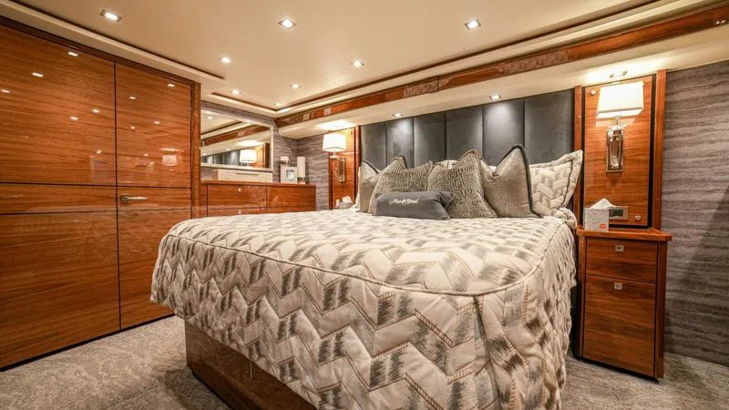 Slide: The Image of 2023 Viking 73 Convertible "Free Spool" - Stateroom - 5122459