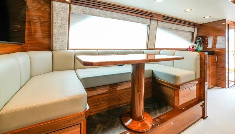 Slide: The Image of 2023 Viking 73 Convertible "Free Spool" - Dinette - 5122605