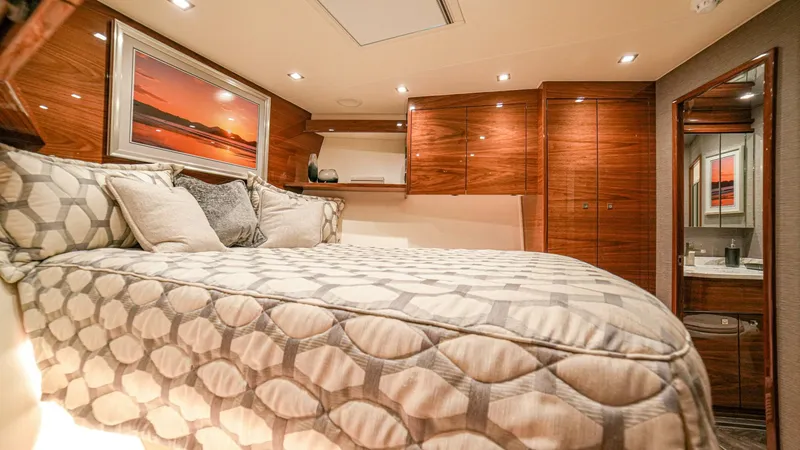 Slide: The Image of 2023 Viking 73 Convertible "Free Spool" - Stateroom - 5122641