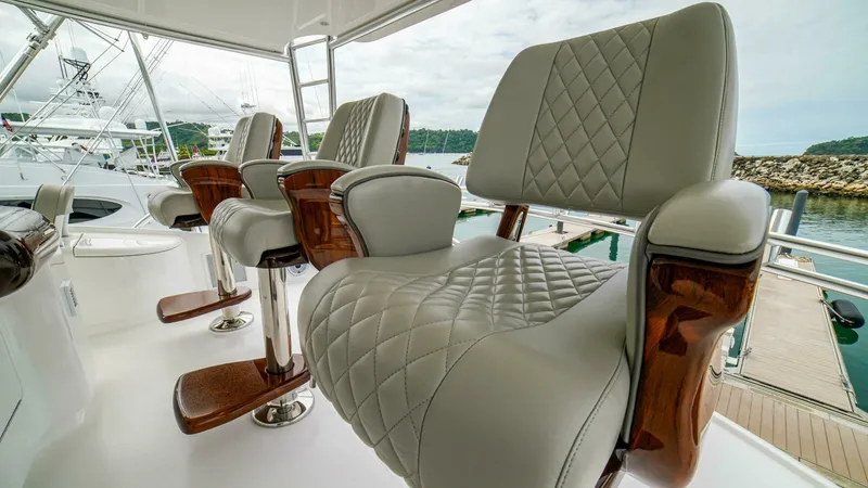 Slide: The Image of 2023 Viking 73 Convertible "Free Spool" - Helm - 6428261