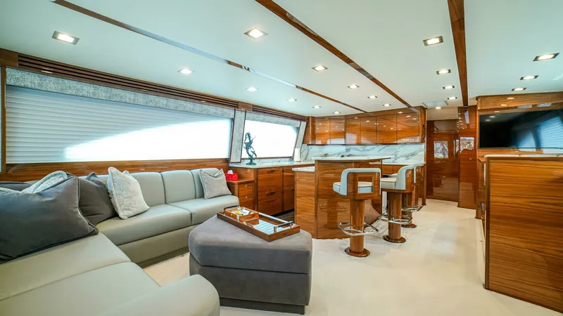 Slide: The Image of 2023 Viking 73 Convertible "Free Spool" - Salon - 6428267