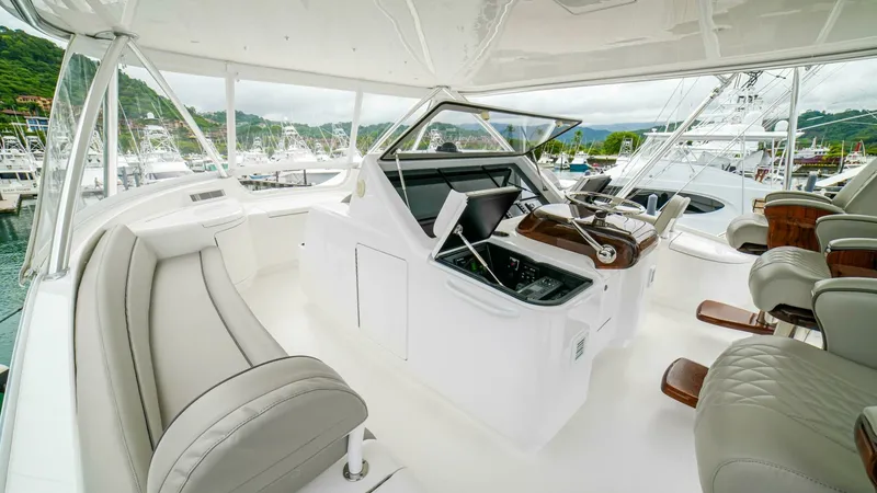 Slide: The Image of 2023 Viking 73 Convertible "Free Spool" - Helm - 6428263