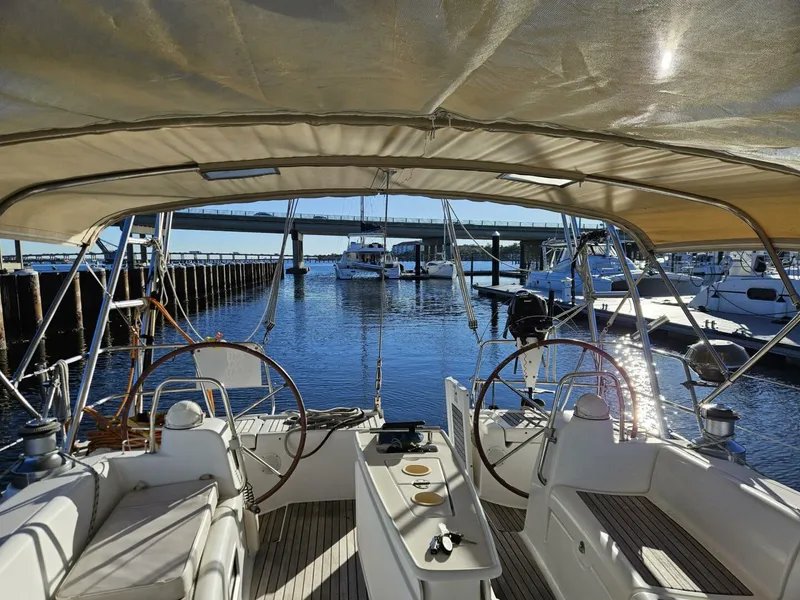 Slide: The Image of Cockpit Aft Athena, 2011 Beneteau 49 - 5804183