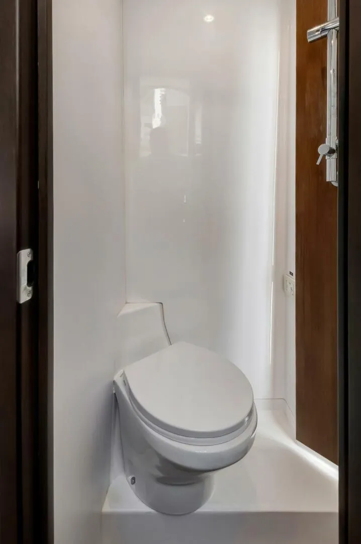 Slide: The Image of 2023 Jupiter 43 Center Console "Aqua Toy" - 5189296