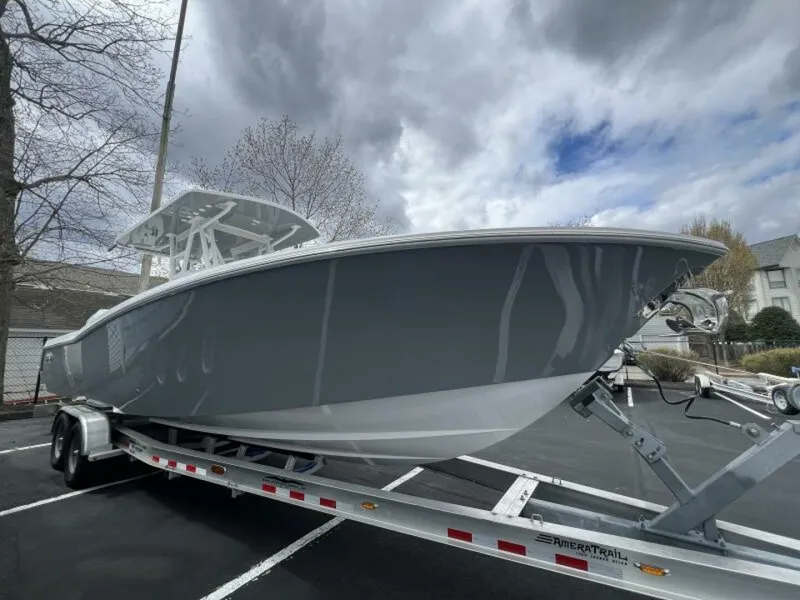 Slide: The Image of 2024 Invincible 33 Open Fisherman Bow View - 5134981
