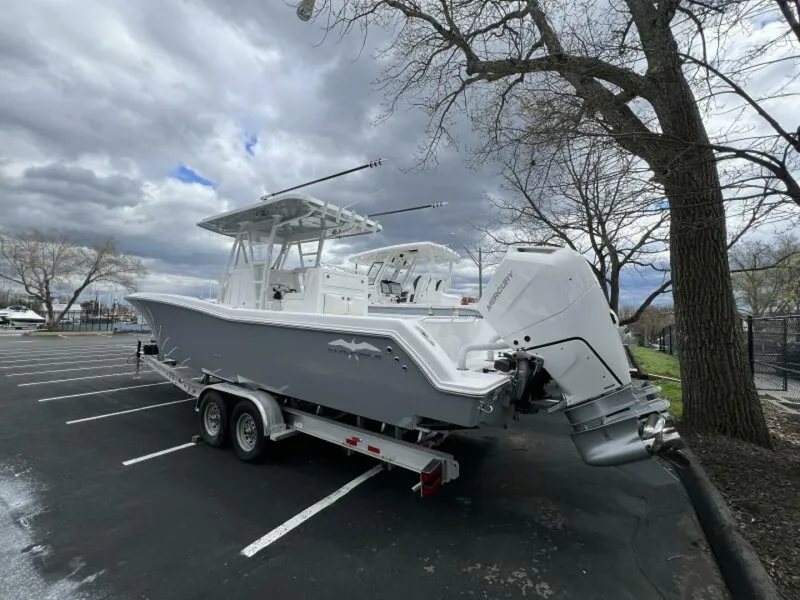 Slide: The Image of 2024 Invincible 33 Open Fisherman Port Stern View - 5134982