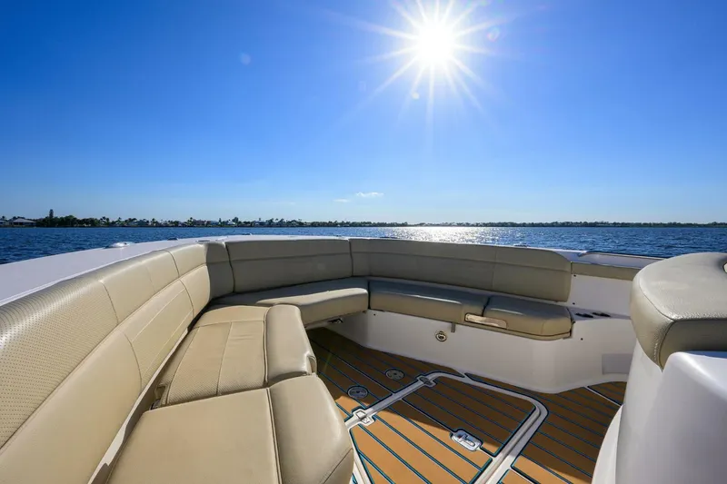 Slide: The Image of Pursuit 40 2017 - Exterior Bow 2017 Pursuit 40 Center Console - 5141993