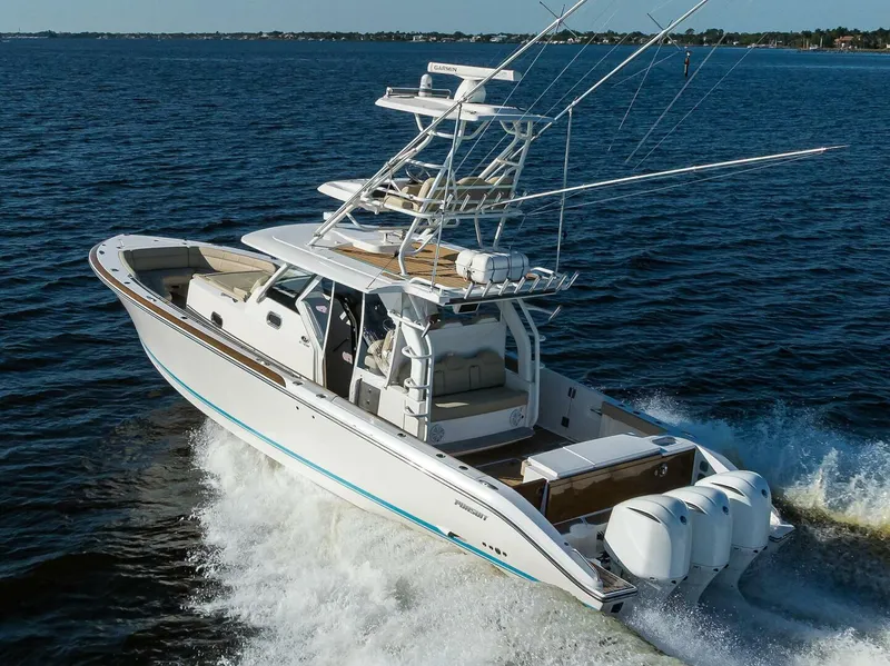 Slide: The Image of Pursuit 40 2017 - Exterior Profile 2017 Pursuit 40 Center Console - 5142029