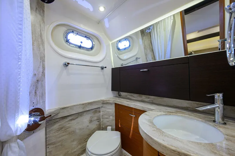 Slide: The Image of Pursuit 40 2017 - Interior Cabin 2017 Pursuit 40 Center Console - 5142011