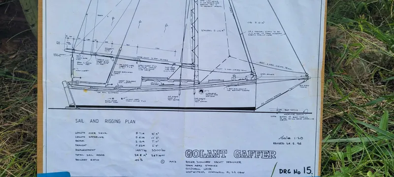 Slide: The Image of Golant Gaffer Cutter Rig 2009 - 5147014