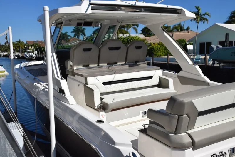 Slide: The Image of Aft Lounge can Electrically Convert to Sun Pad - 5367507