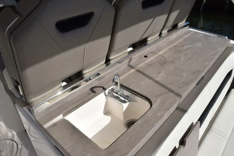 Slide: The Image of Mid Cockpit Galley Countertop, hideaway sink - 5367508