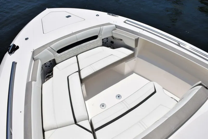 Slide: The Image of Foredeck Seating-there Is A Table Which Is Stored - 5367518