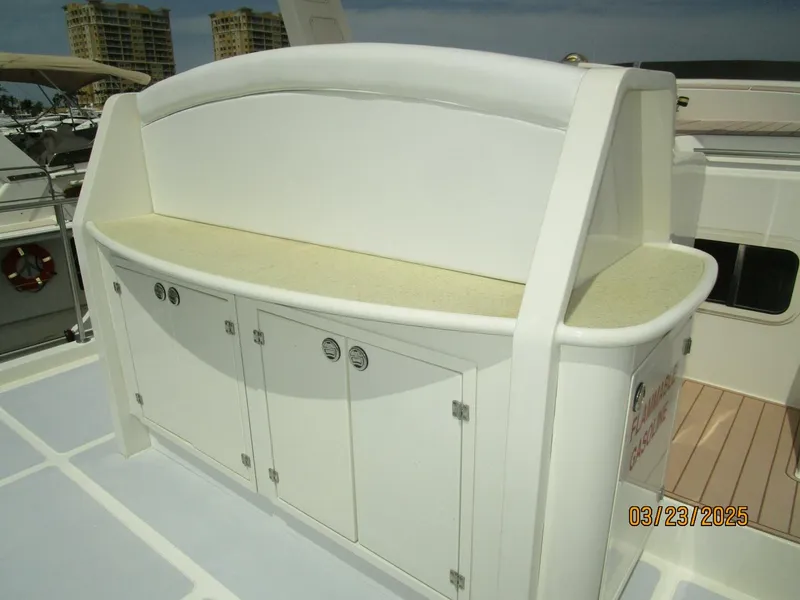 Slide: The Image of 45' Northwest flybridge cabinetry - 5151140