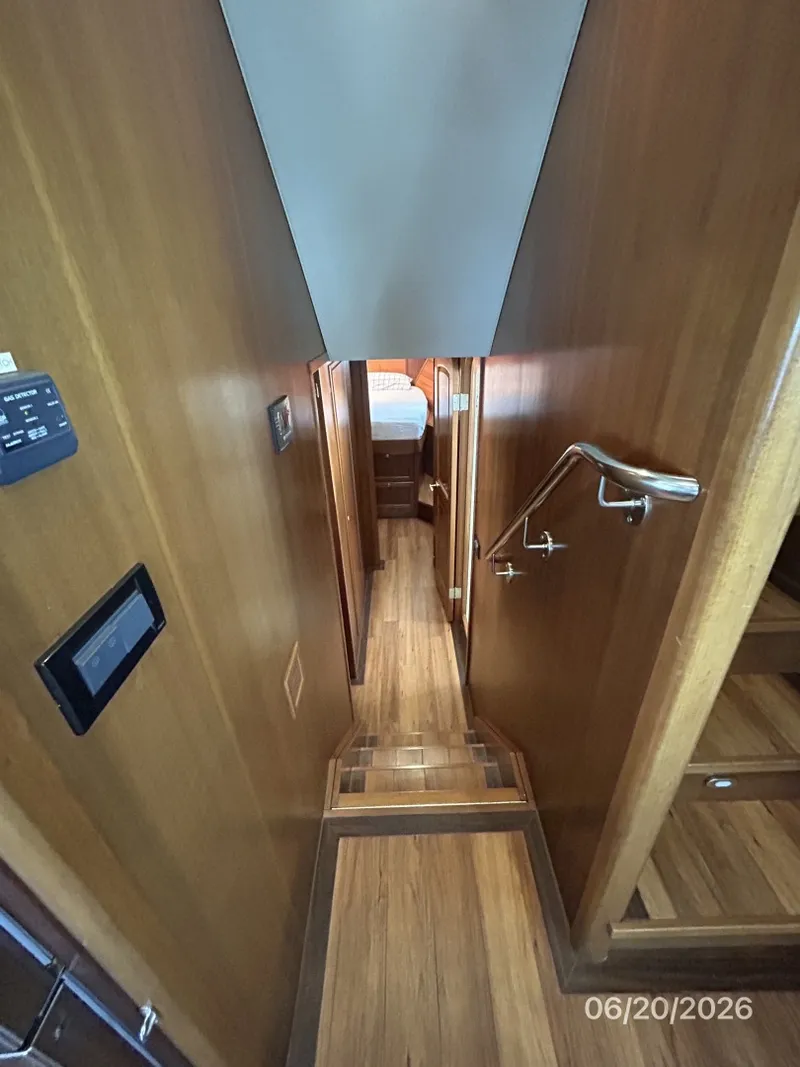 Slide: The Image of 45' Northwest companionway forward - 6482714