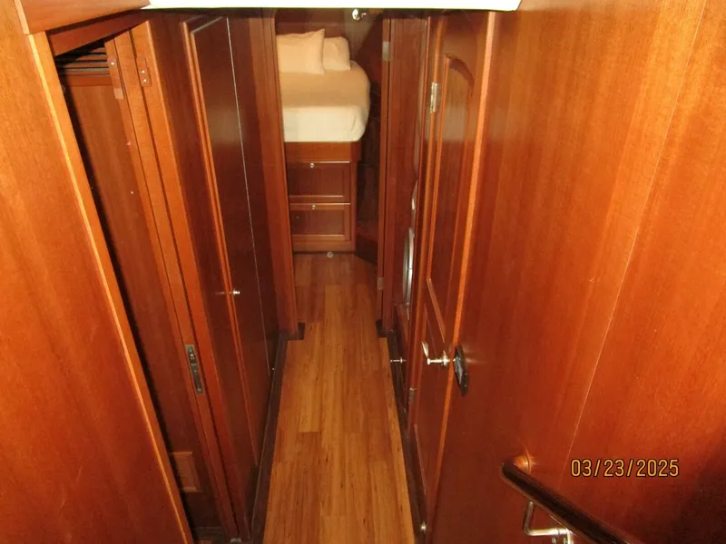 Slide: The Image of 45' Northwest guest companionway forward - 5151161