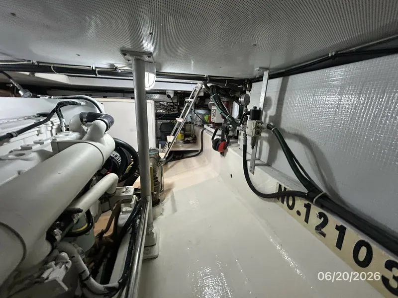 Slide: The Image of 45' Northwest engine room starboard forward - 6482726