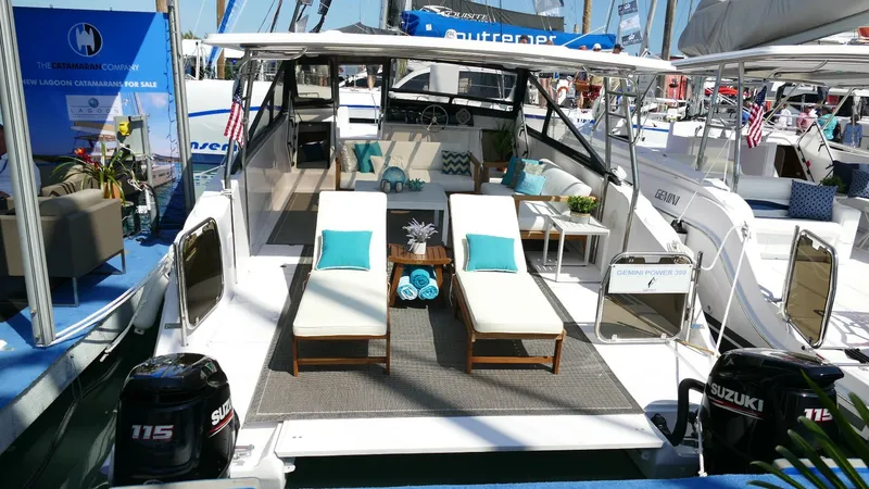 Slide: The Image of New Power Catamaran for sale 2023 Gemini Freestyle 399 Power - HULL 009 - 5151498