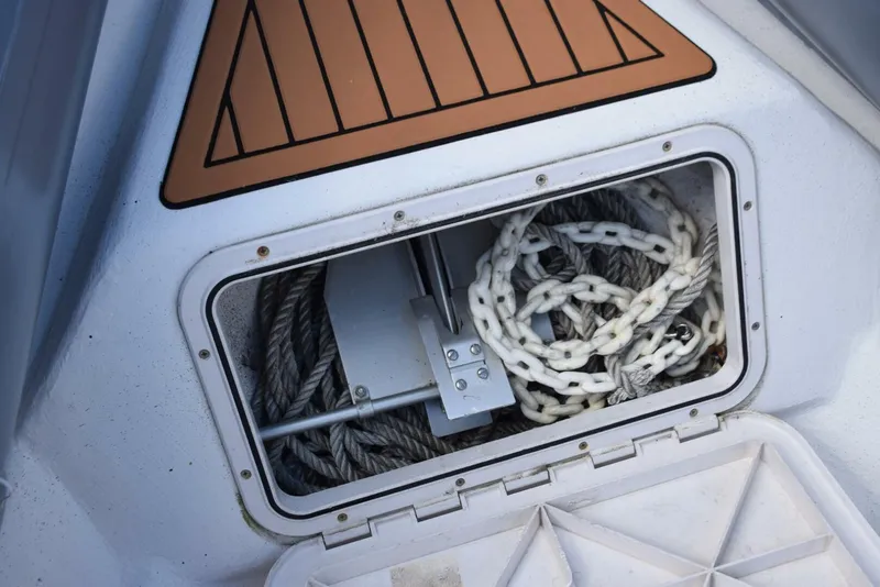 Slide: The Image of Fortress Anchor and Rode in Locker       - 5153820