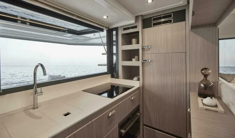Slide: The Image of 2025 49 Prestige F4 Flybridge - Galley Sistership - 5153905