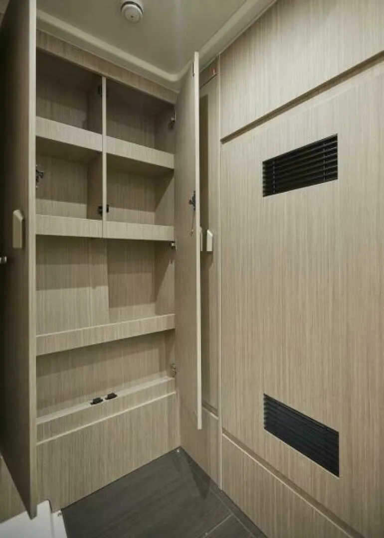 Slide: The Image of 2025 49 Prestige F4 Flybridge - Master Stateroom Hanging Locker Sistership - 5153909