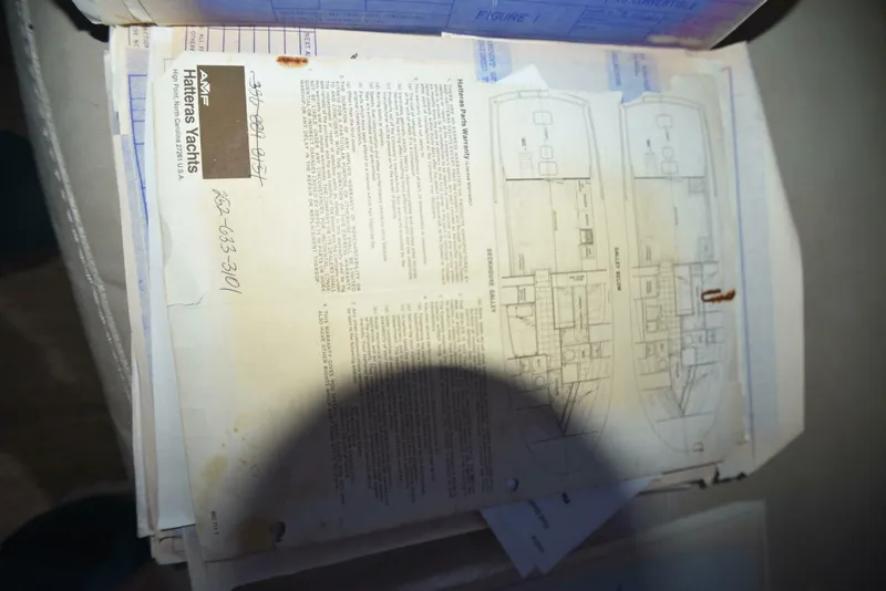 Slide: The Image of Hatteras 46 Convertible 1978 - 5154324