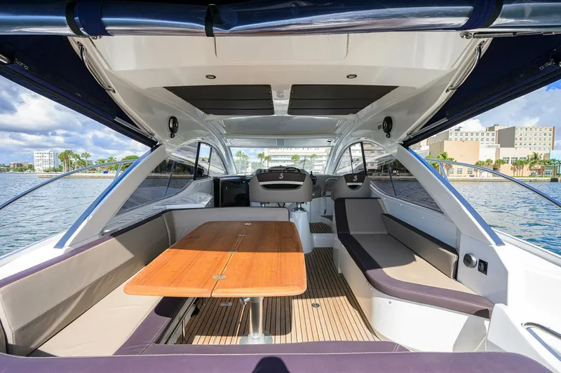 Slide: The Image of Beneteau 38 GT - Helm Deck Seating 2015 Beneteau 38 GT  - 5157272
