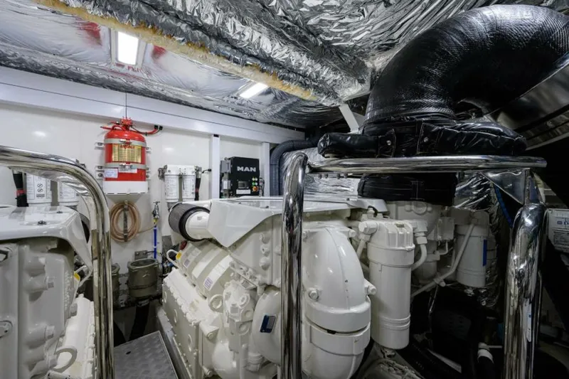 Slide: The Image of Princess 60 SB Mullican-Engine Room 2018 Princess 60 Sportbridge- Mulligan - 5158779