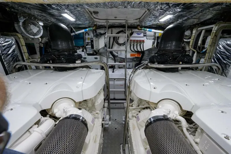 Slide: The Image of Princess 60 SB Mullican-Engine Room 2018 Princess 60 Sportbridge- Mulligan - 5158781