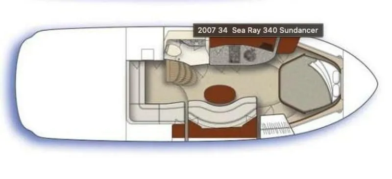 Slide: The Image of Sea Ray 340 Sundancer 2004 - 5159693