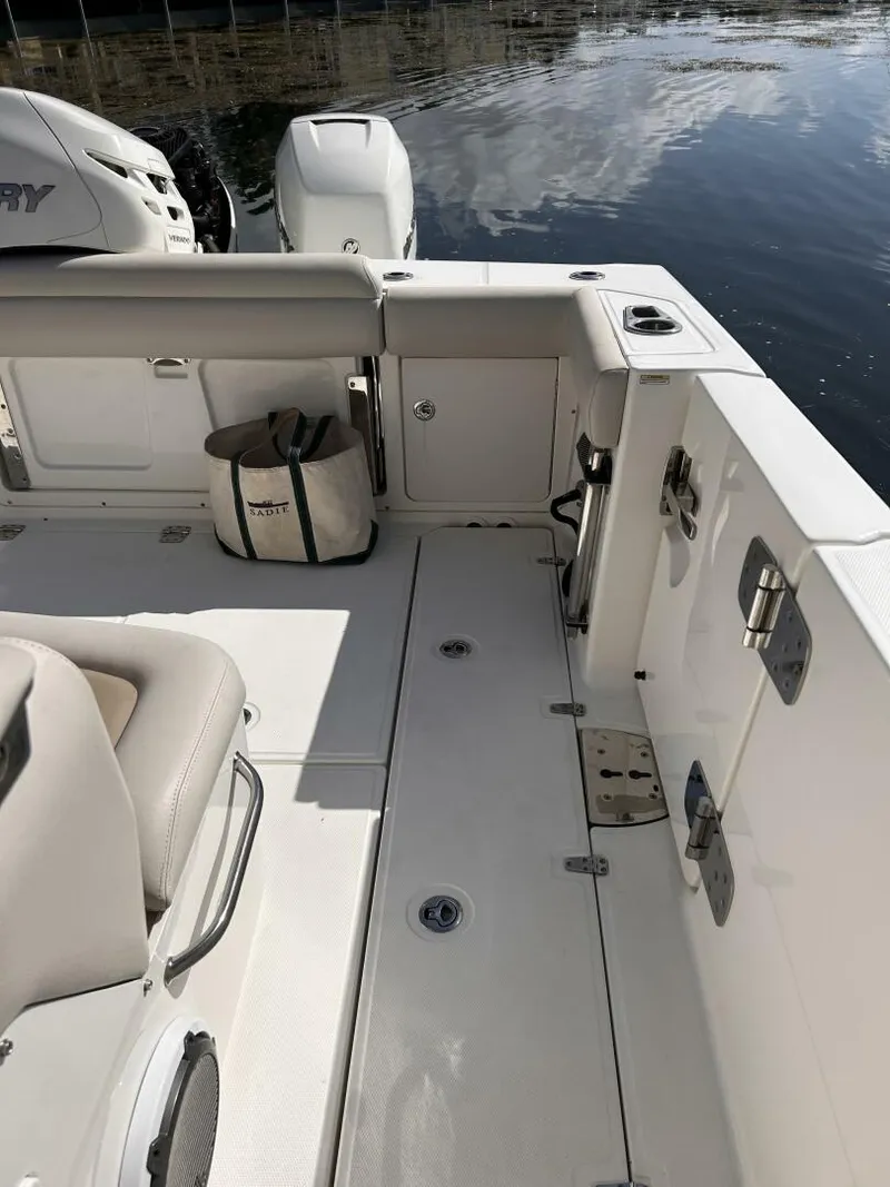 Slide: The Image of 2017 33 Boston Whaler 330 Outrage Port Gunwale (1) - 5184709