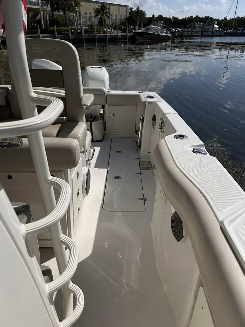 Slide: The Image of 2017 33 Boston Whaler 330 Outrage Port Gunwale (2) - 5184710