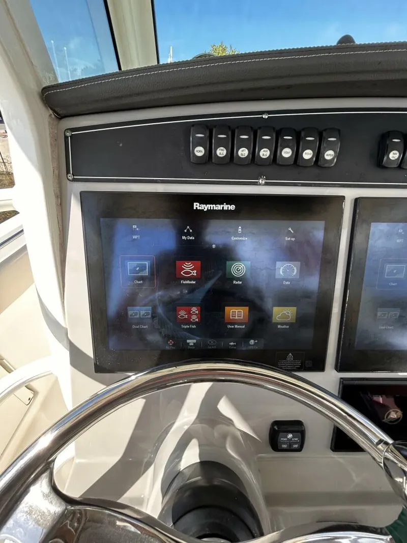 Slide: The Image of 2017 33 Boston Whaler 330 Outrage Helm (2) - 5184688