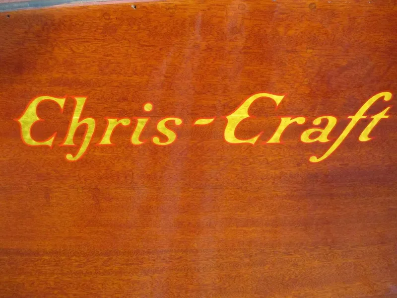 Slide: The Image of Chris-Craft Triple Cockpit Runabout 1929 - 5165944