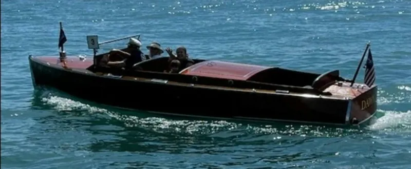 Slide: The Image of Chris-Craft Triple Cockpit Runabout 1929 - 5165935